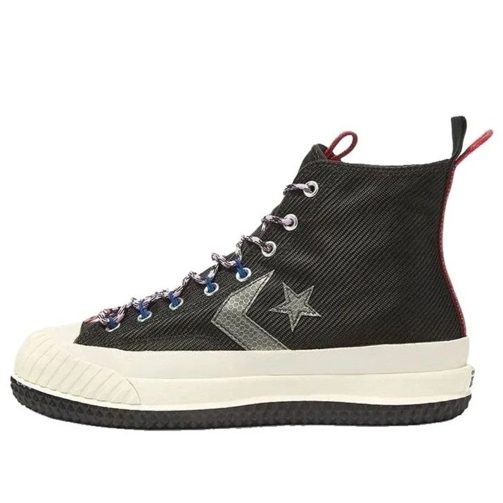 Converse Bosey MC High Top Black Water Repellent Sneaker Boot 169354C Mens